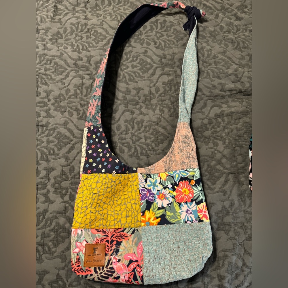 Vera Bradley new Hope girls, patchwork hobo bag good condition hard to come by